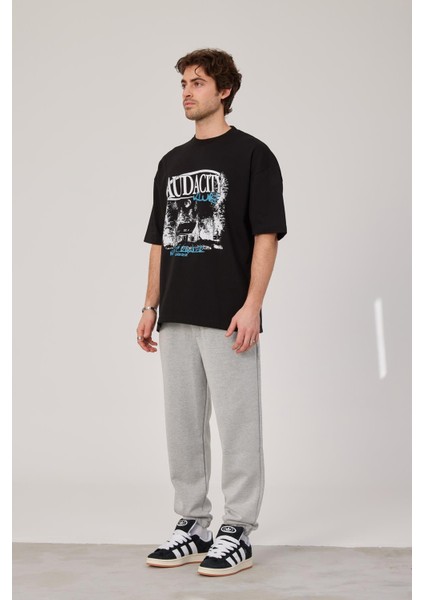 Audacity Yazılı Siyah Tshirt fiyatları