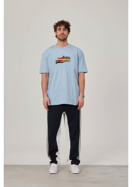 Apparel Baskılı Bebe Mavisi Tshirt