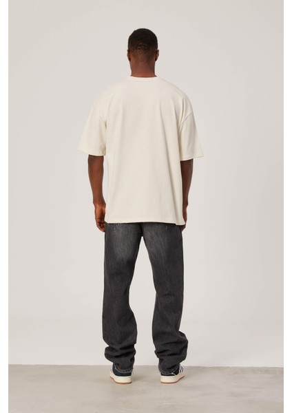 Melek Baskılı Krem Tshirt fırsatları