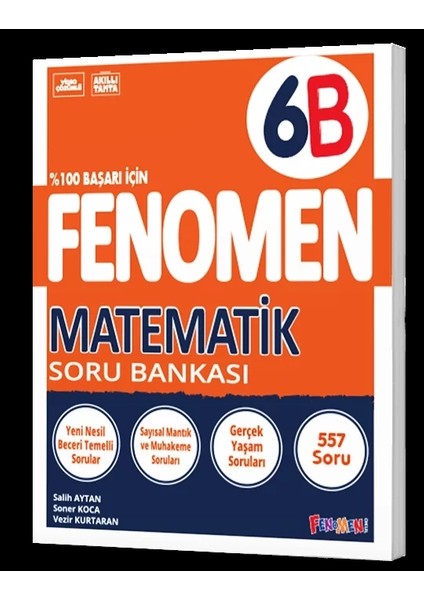 Fenomen Yayıncılık 6 Matematik B Soru Bankası