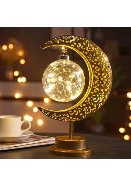 Ay Lambası, Büyülü Ay Lambası, Yatak Odası Için Ramazan Süslemeleri Lambası, Sihirli Çocuk Gece Işıkları (Yurt Dışından)