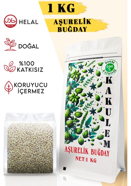 Sertifikalı Pilavlık Çorbalık Yemeklik Aşurelik Buğday 1 kg