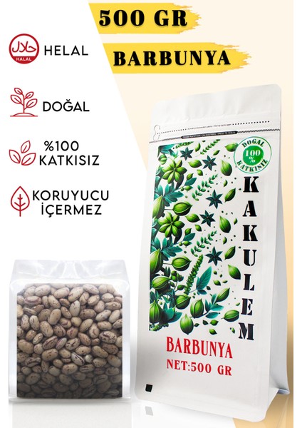 Sertifikalı Köy Mahsulü Doğal Katkısız Barbunya 500 gr