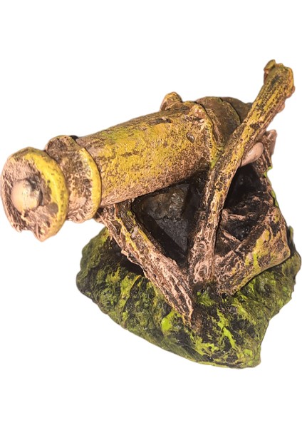 Akvaryum Aksesuarı Gemi Havan Topu Dekoru