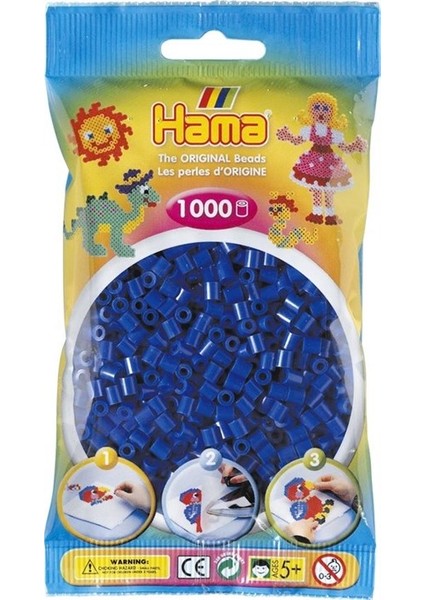 Hama 1.000'Lik Poşet Hama Midi - Mavi fiyatları
