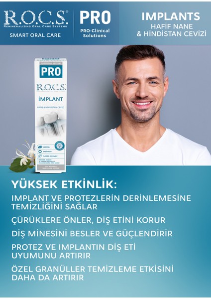 Pro İmplant Diş Macunu 74 gr