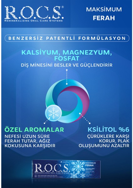 Maksimum Ferah Diş Macunu 75 ml