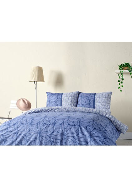Ranforce Nevresim Takımı Palmera Çift King Size - Lacivert fiyatları