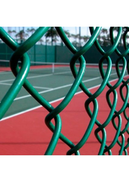 3 mm Pvc Kaplı Helezon Çit Teli 5x5 Göz 100cm x 20mt