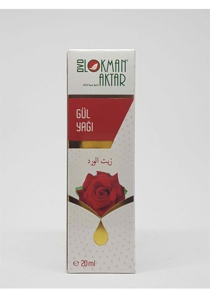 Lokman Aktar  Gül Yağı 20 ml