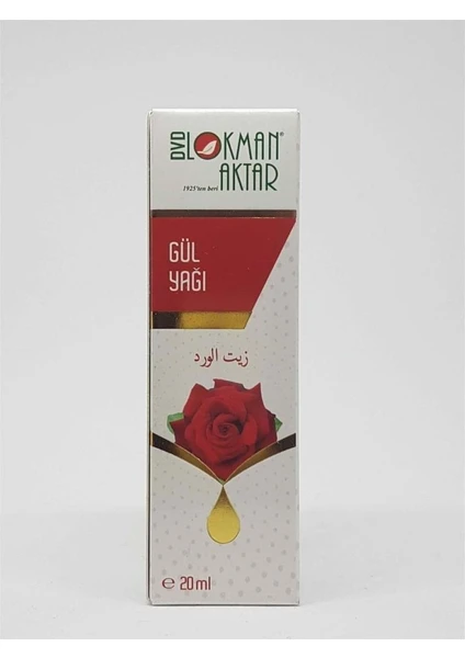 Lokman Aktar  Gül Yağı 20 ml