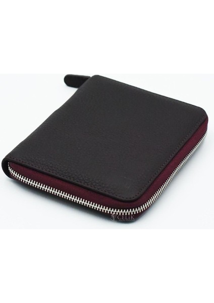 Deri 6'lı Kalem Kılıfı Acı Kahve K83