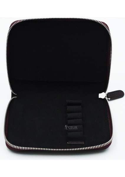 Deri 6'lı Kalem Kılıfı Acı Kahve K83 modelleri