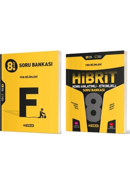 8. Sınıf Fen Bilimleri Soru Bankası - Hibrit Soru Bankası