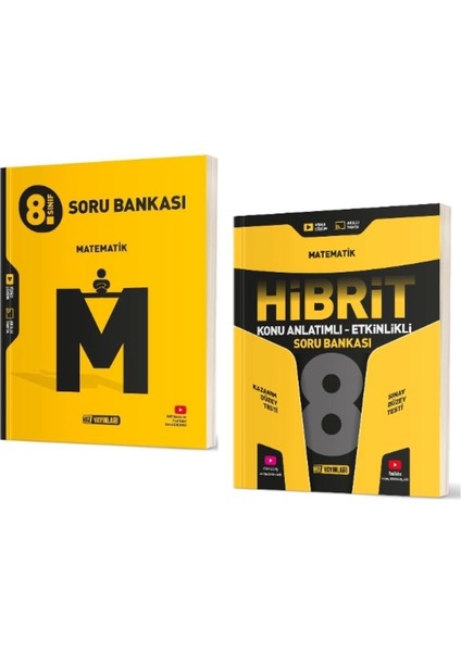 8. Sınıf Matematik Soru Bankası - Hibrit Soru Bankası
