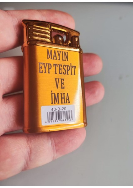 Çakmak Kişiye Özel Isim Yazılı ve Mdf Tasarım Kutulu NO:193 fiyatları