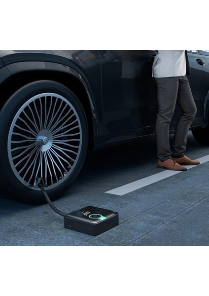 Araba Hava Kompresörü Dijital Ekranlı Taşınabilir Lastik Şişirme Hava Pompası Powerbank modelleri