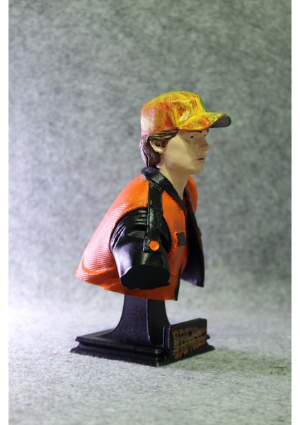 Marty Mcfly ( 15CM ) - Geleceğe Dönüş ( Back To The Future ) Büst / Figür