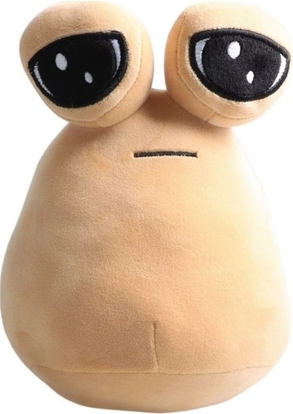 Periferik Pou Peluş Oyuncak - Bej (Yurt Dışından)
