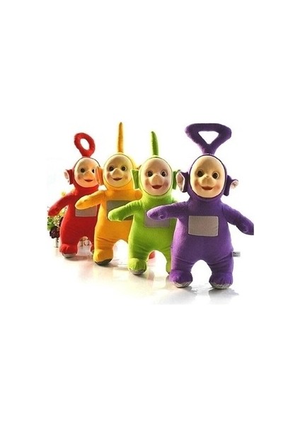 Teletubbies Peluş 4 Sevimli Karakter Oyuncak Teletubbies 45CM (Yurt Dışından)