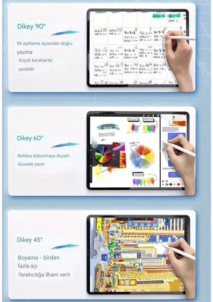 Epen02 Tablet Kalemi Samsung Huawei Lenovo Xiaomi Universal Stylus Android İçin Genel Olarak Uyumlu Manyetik Orjinal CE/FCC/RoHS Lisanslı Type-C Girişli Hızlı Sağlam Orjinaldir