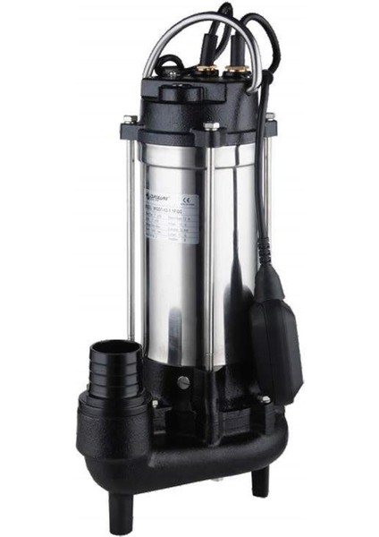 Wnp 7-8 gr Flatörlü Kırıcılı Foseptik Drenaj Dalgıç Pompa 12 Mss 11 M³/h Monofaze (220V)