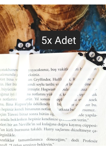 3D Iki Renk Kitap Ayracı -5ADET