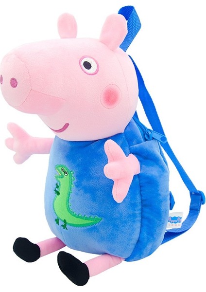 Peppa Pig Sırt Çantası George Peluş Oyuncak Çocuk Hediyesi (Yurt Dışından)