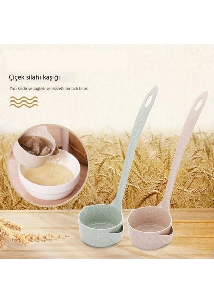 Buğday Samanı Yağ Ayırma Kaşığı Çorba Yağ Giderme Kaşık Çorba Yağ Ayırıcı Yağ Filtresi Yağ Ayırma Artefakt Sıyırma Yağı Artefakt Uzun (Yurt Dışından)