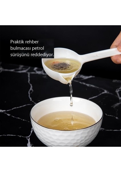 Çorba Filtresi Yağ Ayırma Kaşığı Mutfak Ev Tipi Yağ Filtresi Kaymağını Yağ Çorbası Ayırma Filtresi Cüruf Filtre Kaşığı (Yurt Dışından)