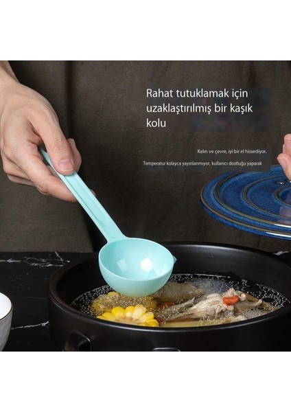 Çorba Filtresi Yağ Ayırma Kaşığı Mutfak Ev Tipi Yağ Filtresi Kaymağını Yağ Çorbası Ayırma Filtresi Cüruf Filtre Kaşığı (Yurt Dışından)
