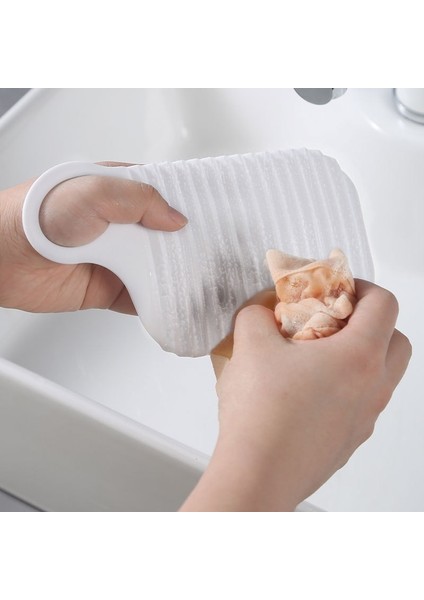 Mini Küçük Çamaşır Tahtası Seyahat Boyutu Yatakhane Taşınabilir Kaymaz Çamaşır Tahtası Tembel Dar Elbise Kurutma Makinesi (Yurt Dışından)