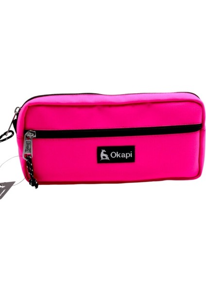 OKP-135 Kalem Çantası Ön Gözlü Pembe fiyatları
