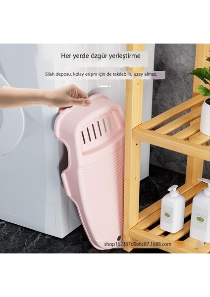 Kalınlaşmış Çamaşır Tahtası Büyük Kaymaz Çamaşır Tahtası Ev Çamaşır Küveti Plastik Çamaşır Yıkama Tahtası (Yurt Dışından)