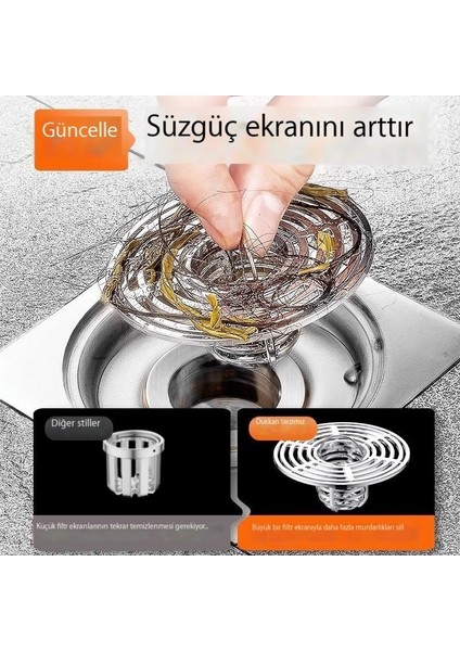 Yer Sifonu Koku Giderici Evrensel Kanalizasyon Deodorantı Anti-Blokaj Anti-Böcek Zemin Süzgeci Kapağı Banyo Plastik Deodorant Çekirdek (Yurt Dışından) fırsatları
