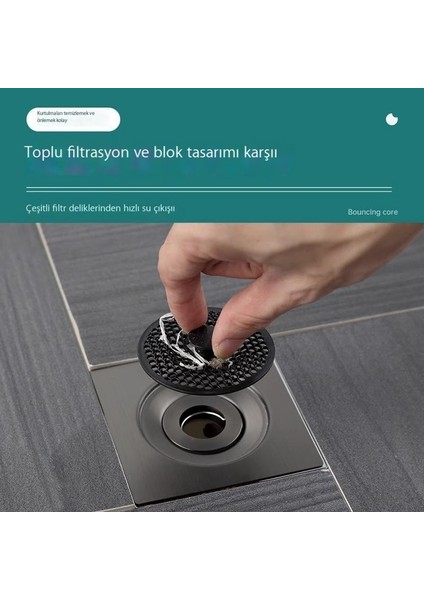 Banyo Zemin Drenajı Sızdırmazlık Kapağı, Kanalizasyon Koku Önleyici Artefakt, Banyo Evrensel Koku Önleyici ve Koku Önleyici Yenileme Cihazı Sızdırmazlık Kapağı (Yurt Dışından) modelleri