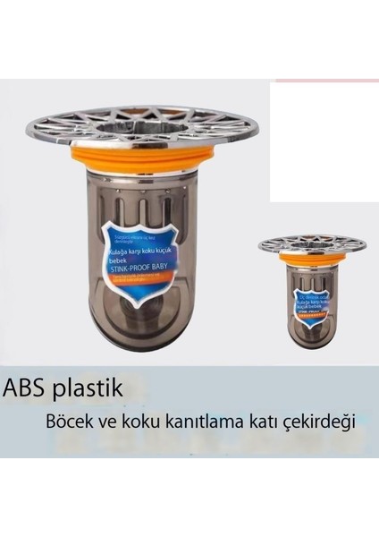 Yer Sifonu Koku Giderici, Banyo Kanalizasyon Geri Dönüş Önleyici Koku Yer Sifonu Göbeği Sızdırmazlık Kapağı, Evrensel Böcek Geçirmez Filtre (Yurt Dışından) fiyatları