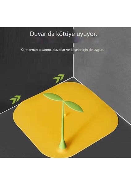 Küçük Fasulye Filizi Zemin Drenaj Çıkartmaları Banyo Kanalizasyon Fasulye Filizi Zemin Drenaj Koku Giderici Anti-Böcek ve Koku Önleyici Ped Silikon Zemin Drenaj Kapağı (Yurt Dışından) fiyatları