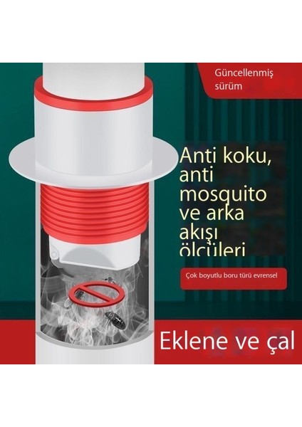 Mutfak Kanalizasyon Koku Önleyici Artefakt Kanalizasyon Borusu Koku Önleyici ve Koku Önleyici Sızdırmazlık Tapası Drenaj Borusu Böcek Önleyici Taşma Önleyici Zemin Drenajı (Yurt Dışından) fiyatları