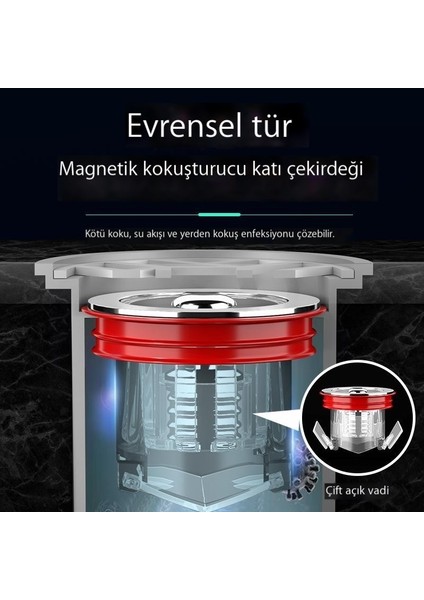 Yer Drenajı Koku Giderici Tuvalet Kanalizasyon Anti-Koku Koku Giderme Böcek Geçirmez Silikon Kapak Iç Çekirdek Evrensel Mutfak Tahliye Tapası (Yurt Dışından) modelleri
