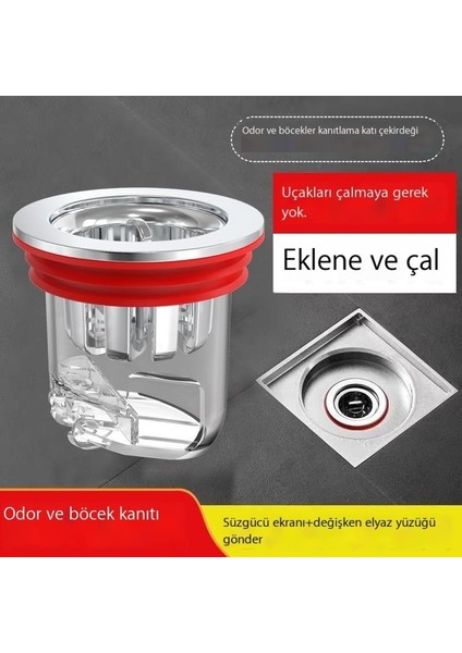 Banyo Manyetik Kaldırma Zemin Drenajı Çekirdek Banyo Anti-Böcek ve Anti-Koku Zemin Drenajı Çekirdek Tuvalet Kanalizasyon Koku Giderici (Yurt Dışından) fiyatları