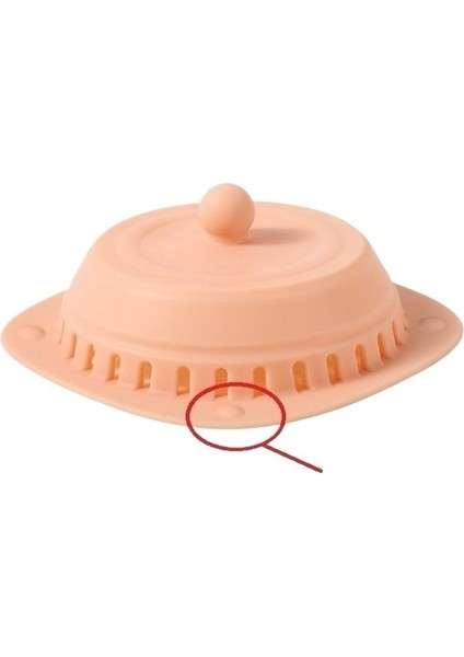 Banyo Silikon Koku Önleyici Yer Süzgeci Kapağı Mutfak Lavabo Kanalizasyon Sızdırmazlık Fişi Engelleme Tuvalet Koku Önleyici ve Böcek Geçirmez Yer Sifonu (Yurt Dışından)