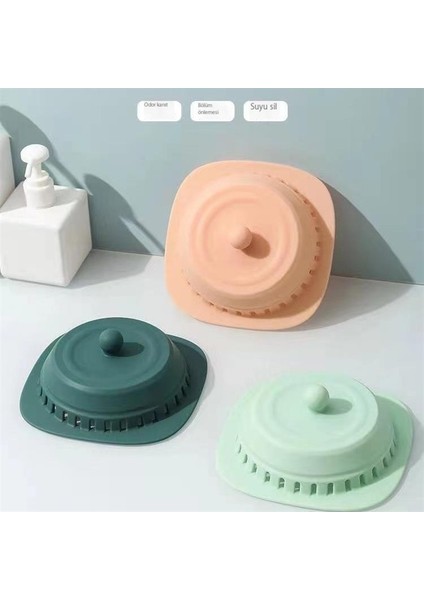 Banyo Silikon Koku Önleyici Yer Süzgeci Kapağı Mutfak Lavabo Kanalizasyon Sızdırmazlık Fişi Engelleme Tuvalet Koku Önleyici ve Böcek Geçirmez Yer Sifonu (Yurt Dışından) fiyatları