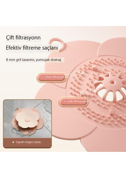 Yer Drenajı Koku Önleyici Kapak Silikon Conta Sızdırmazlık Kapağı Banyo Koku Önleyici Koku Giderme Anti-Böcek Engelleme Kanalizasyon Anti-Koku (Yurt Dışından) modelleri