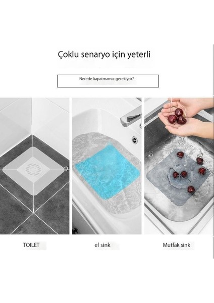Silikon Yer Drenajı Koku Giderici Banyo Tuvalet Anti-Koku Deodorantı Anti-Böcek Kapağı Mutfak Mühürlü Kanalizasyon Koku Önleyici Kapak (Yurt Dışından) fırsatları