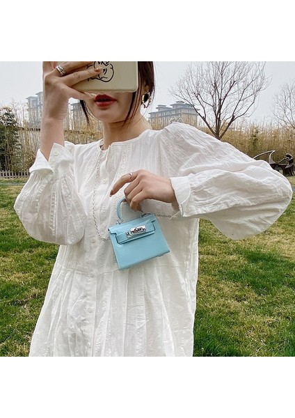 Jöle Çanta Sevimli Mini Ruj Çantası Çok Yönlü Zincirli Omuz Crossbody Küçük Çanta (Yurt Dışından) fırsatları