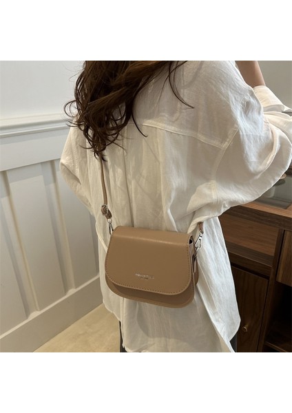 Küçük Kare Çanta Doku Rahat Crossbody Küçük Çanta Omuz Çantası (Yurt Dışından)