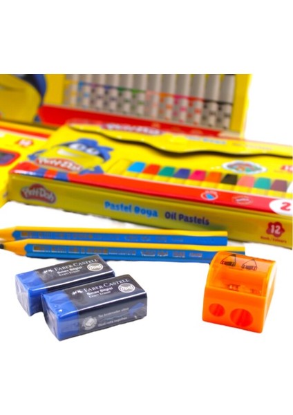 Play-Doh Anaokulu 8 Parça Geniş Boya Seti fiyatları