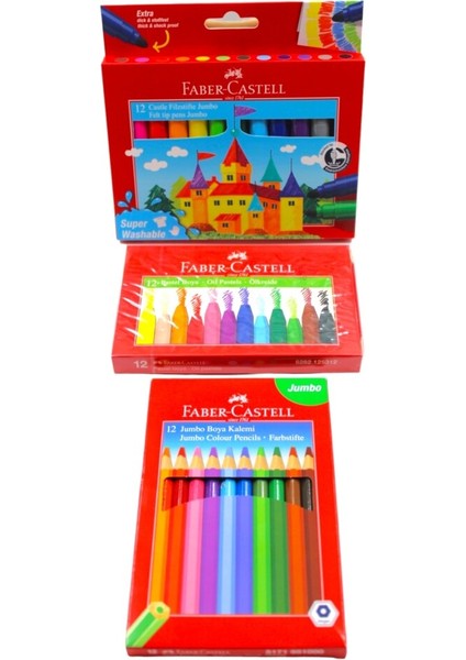 Faber Castell Anaokulu 3 Parça Boya Seti