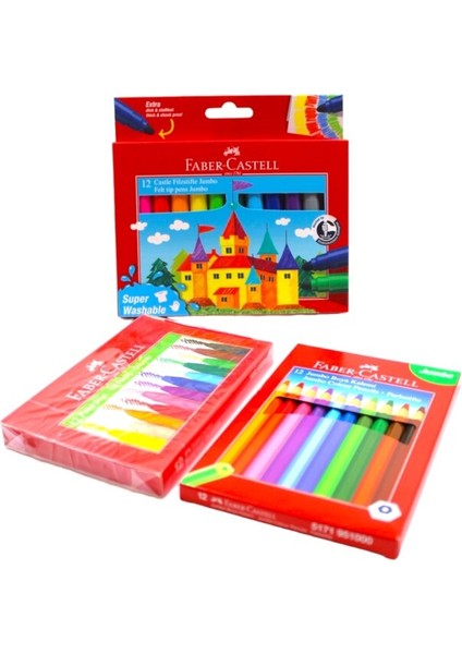 Faber Castell Anaokulu 3 Parça Boya Seti fiyatları